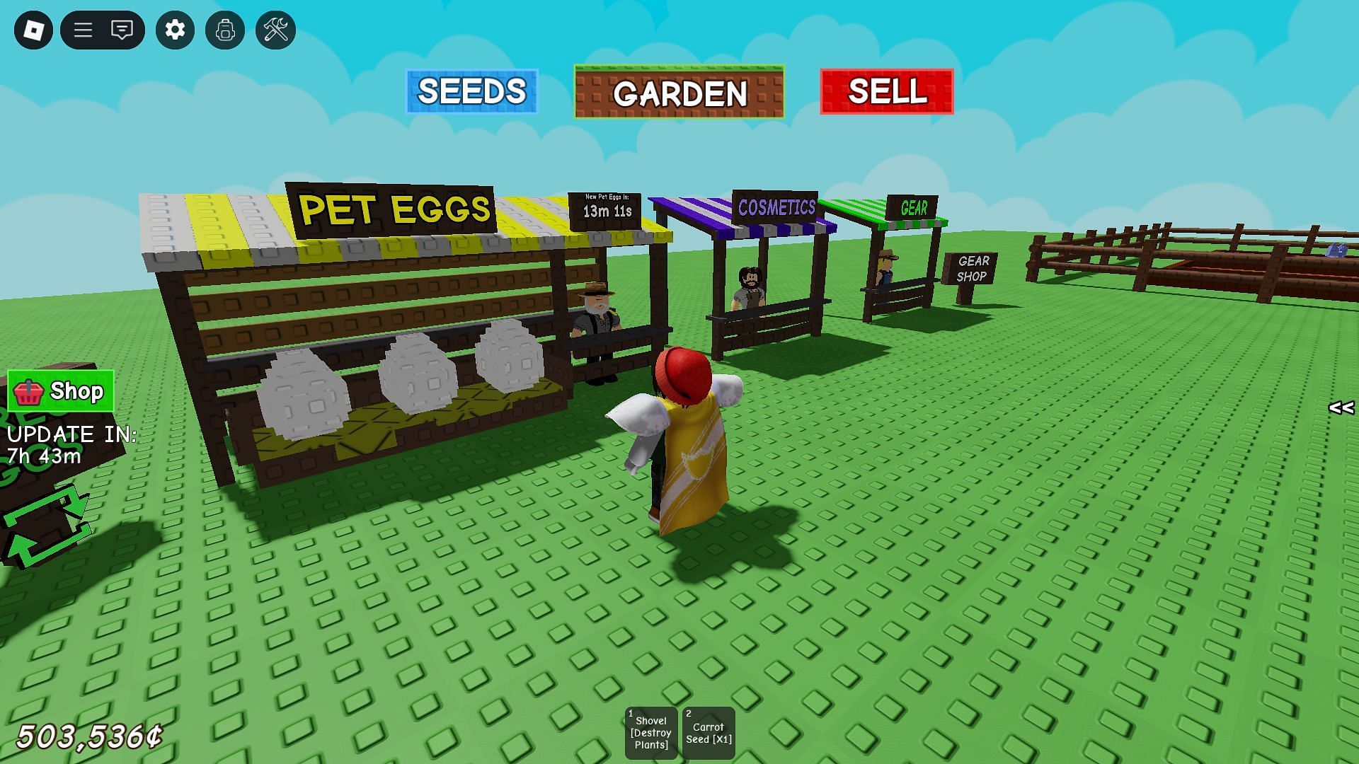 The Pet Eggs Shop (Image via Roblox)